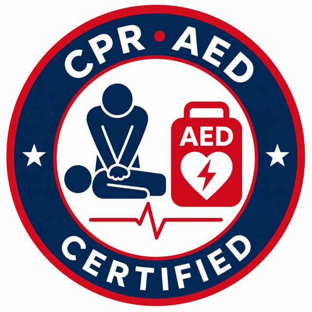 CPR & AED Certified